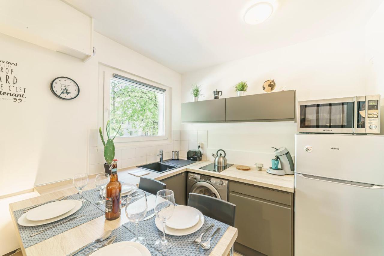 Cosy Studio 108 - Chambery Centre - Stationnement - Gare Buitenkant foto