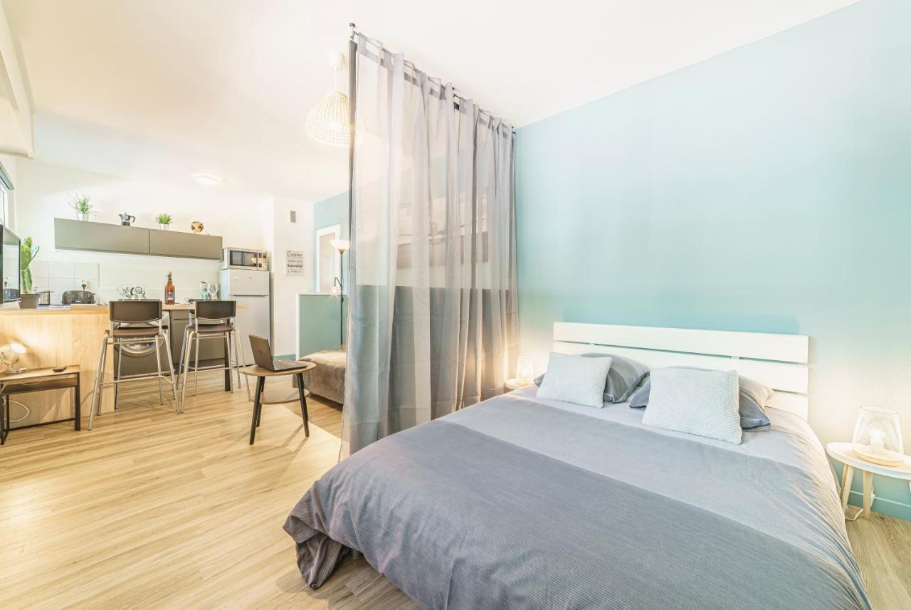 Cosy Studio 108 - Chambery Centre - Stationnement - Gare Buitenkant foto
