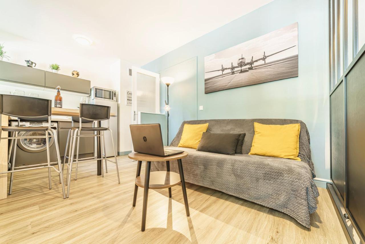 Cosy Studio 108 - Chambery Centre - Stationnement - Gare Buitenkant foto