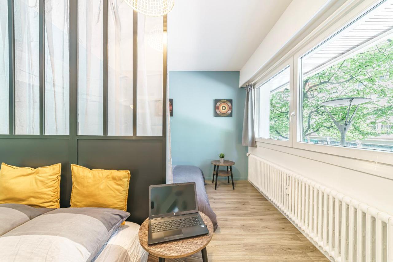 Cosy Studio 108 - Chambery Centre - Stationnement - Gare Buitenkant foto