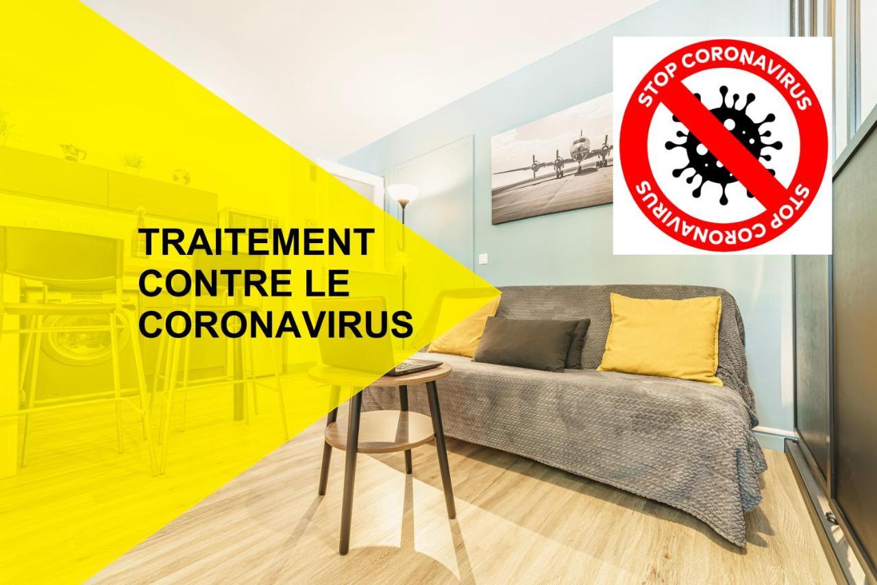 Cosy Studio 108 - Chambery Centre - Stationnement - Gare Buitenkant foto